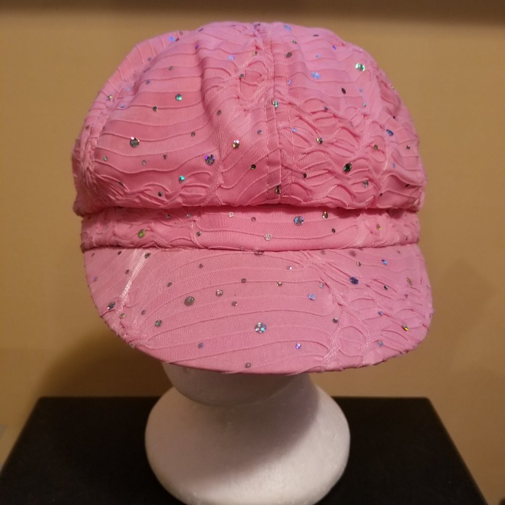 Sparkle Glitter Newsboy Cap